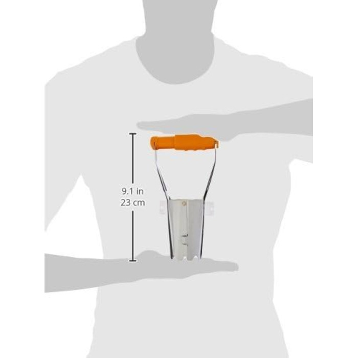 Садовий пересаджувач для цибулі Fiskars, сталевий інструмент для пересадки рослин