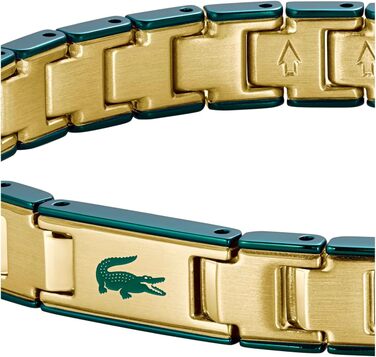 Браслет Lacoste METROPOLE EDGE чоловічий, з нержавіючої сталі (золотий)