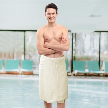 Набір рушників Utopia Towels 6 шт, 100% бавовна, 61x122 см, преміум-якість, високопоглинаючі, для готелю, спа та ванної, кремові