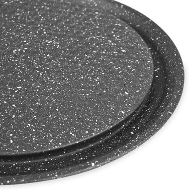 Форма для випічки Tognana Pure Roq, 22 см, знімні бортики, алюміній, чорна (7 дюймів)