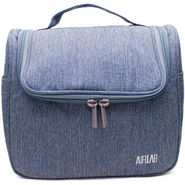 Сумка для косметики на гачку Airlab, 24 x 19,5 x 12,5 см, блакитна (Denim)