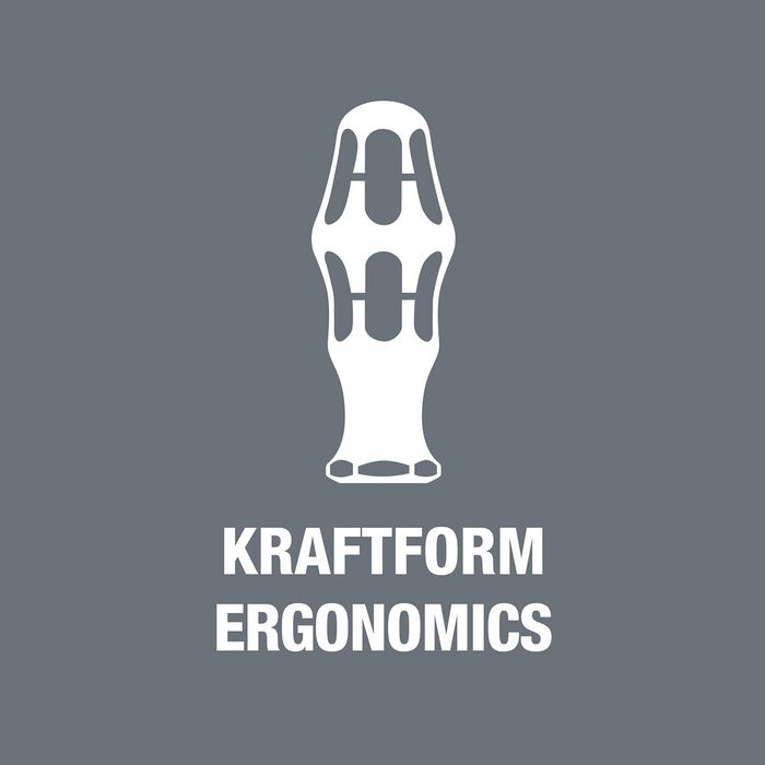 Набір викруток Wera Kraftform Big Pack 900, 13 предметів, ударостійкі, з тримачем, 05133285001