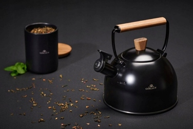 Класичний сталевий чайник Gerlach, 2,5 л, чорний