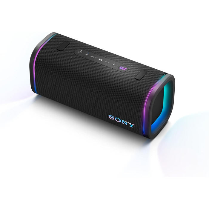 Sony ULT Field 5 – Портативна Bluetooth колонка з ULT Power Sound, IP67 (водонепроникна, пилозахищена, ударостійка), 12 год роботи, білий