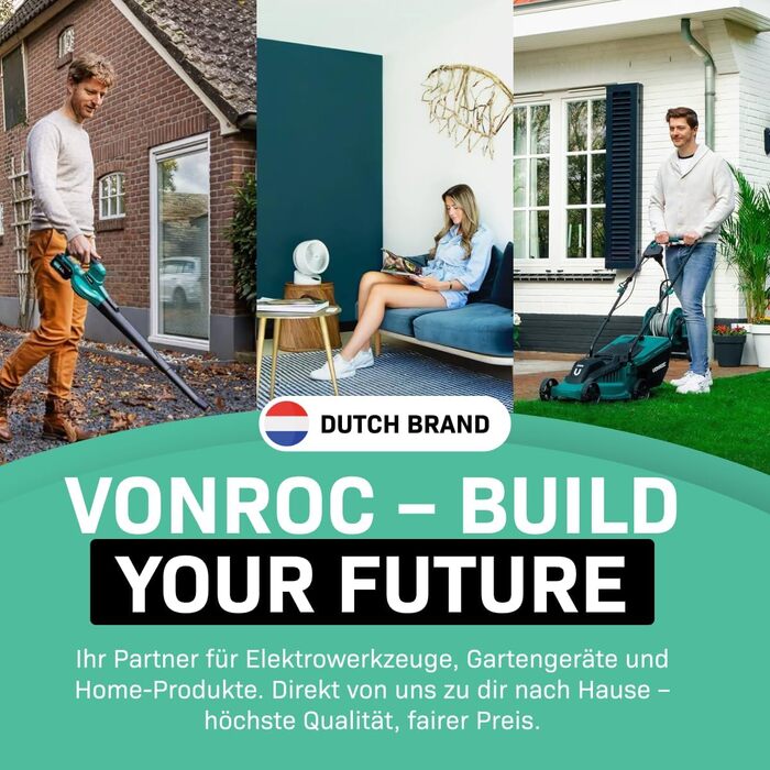 Електричний конвекторний обігрівач VONROC - 1000W, сірий, для кімнат до 12м²