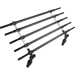 Перегородка для автомобіля Dobar® 62200 Walky Barrier - захист для собак, багажник, нержавіюча сталь, 28-36 x 82-141 см, чорний