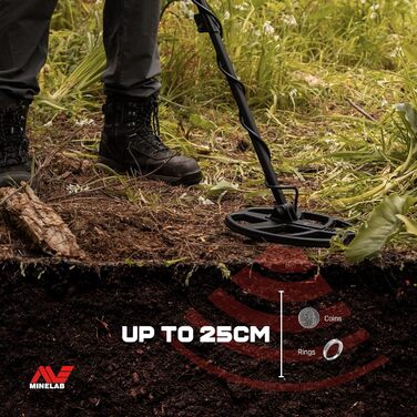 Металодетектор Minelab X-Terra Voyager - професійний, для дорослих, водонепроникний, 4 режими, з навушниками, рюкзаком та шукачем. (Ліс, Зелений)