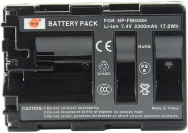 Акумулятор NP-FM500H Li-ion для Sony Alpha/SLT серій (A57, A58, A65, A65V, A77, A77V, A99) з USB-зарядним пристроєм