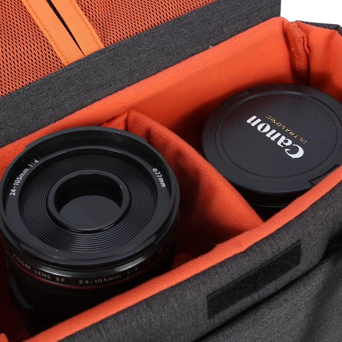 Захисний кейс для камери BAIGIO: вставка для фотоапарата DSLR/SLR (Nikon, Canon, Fuji, Sony, Olympus)