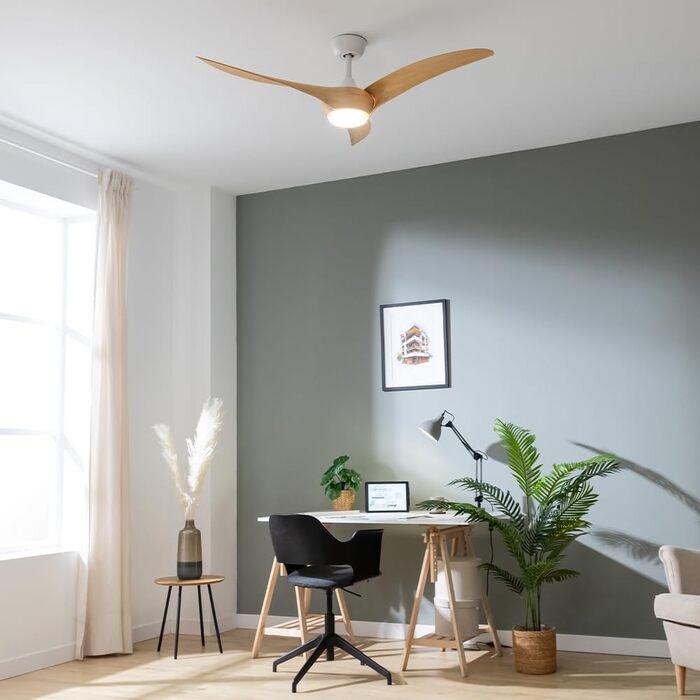 Стельовий вентилятор Cecotec EnergySilence Aero 5295 Whitewood 54