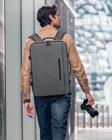 LOVEVOOK Рюкзак-валіза для ручної поклажі, 40L, для ноутбука 17.3