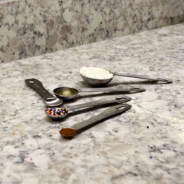 Hushåll's Stainless Steel Serving Spoon Set – 5-Piece, Durable, for Dry Foods, Spices, or Liquids