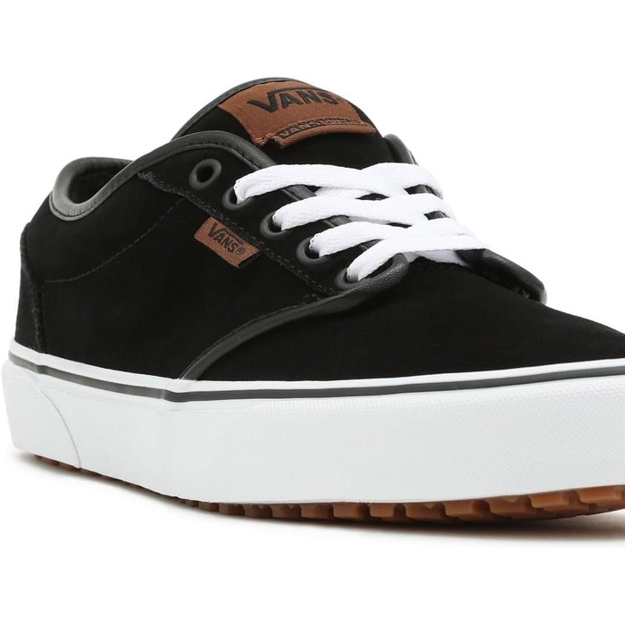 Чоловічі кросівки Vans Atwood, замша, фліс, чорний/білий, 39 EU