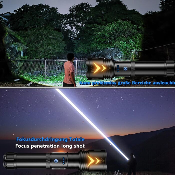 LED ліхтарик ASORT Mini, 5000 люмен, 5 режимів, магніт, водонепроникний IPX6, для кемпінгу, туризму, надзвичайних ситуацій (L2)