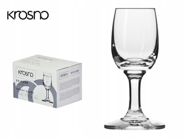 Стопки для горілки Krosno Epicure, прозорі, 35 мл, 6 шт.