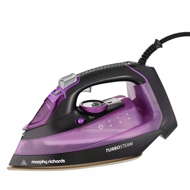 Парова праска Morphy Richards Turbosteam 2800 Вт, фіолетова