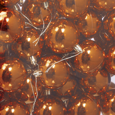 Relaxdays Set of 50 Christmas Baubles