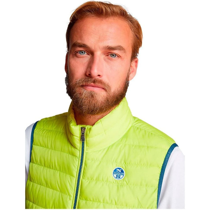Чоловіча куртка NORTH AIL Crozet з переробленого поліестеру, вологовідштовхувальна, з регульованим капюшоном (4XL, Sulphur Spring)