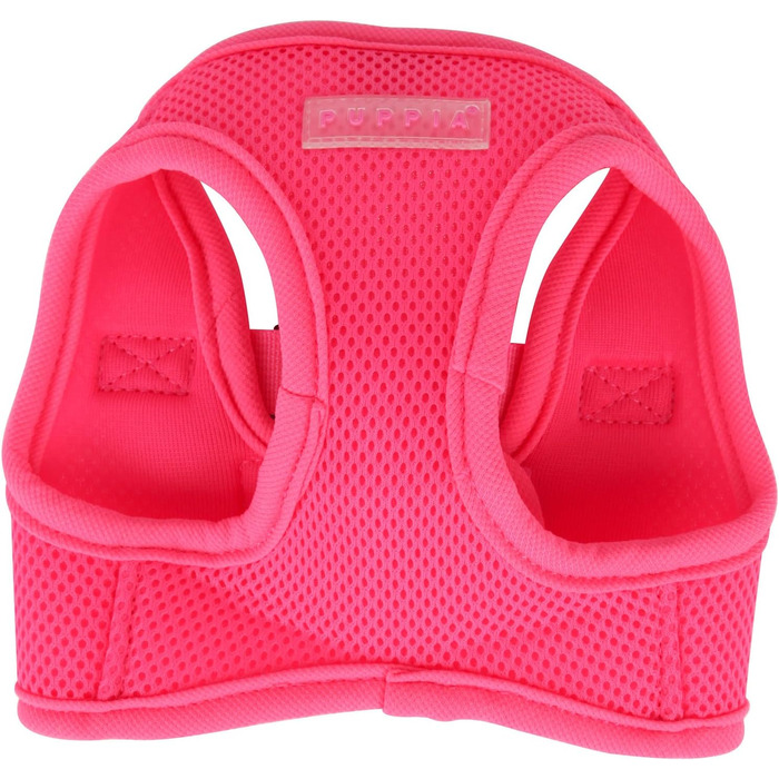 Шлейка для собак Puppia Weste Neon кольору - високої якості та комфортна, підходить для цуценят, зелений (рожевий), XS