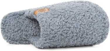 Домашні тапочки Dokela для жінок та чоловіків: зручні, з піною пам'яті, з штучним хутром, антиковзаючі, блакитні, 38/39 EU