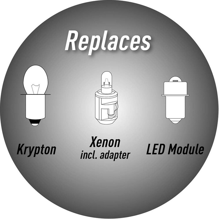 LED-модуль LiteXpress LXB435 для Maglite 2 C/D, 435 люмен, заміна лампи криптон/ксенон