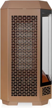 Thermaltake The Tower 300 Bumblebee: Корпус ПК Micro Tower (Micro-ATX/mini-ITX) з вертикальним дизайном, 3x Tempered Glass, 2x140mm PWM вентилятори, підтримка радіатора до 420mm