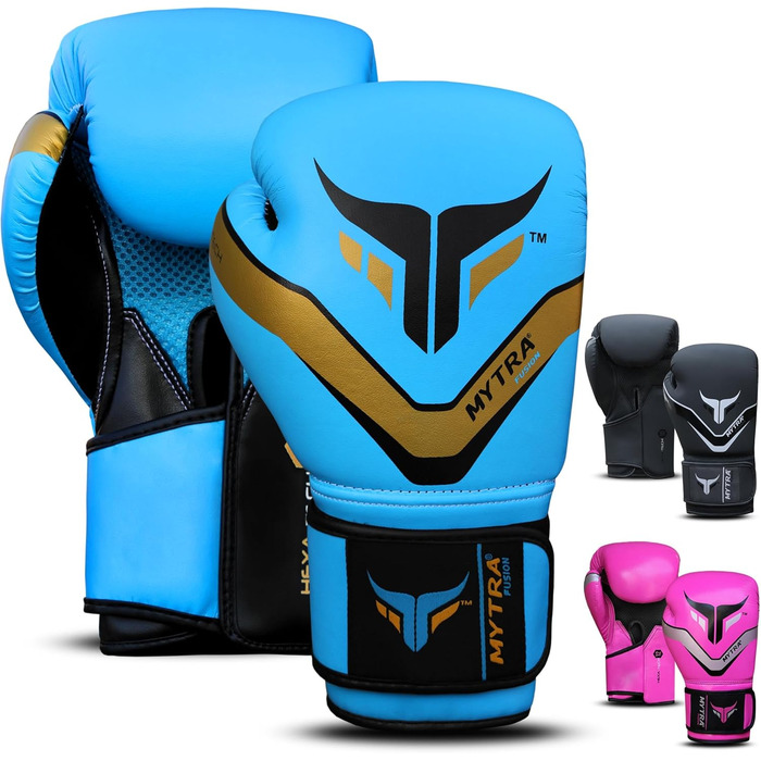 Боксерські рукавички Mytra Fusion 10oz, 12oz, 14oz, 16oz для MMA, боксу, спарингу, муай-тай, кікбоксингу (чоловічі та жіночі)