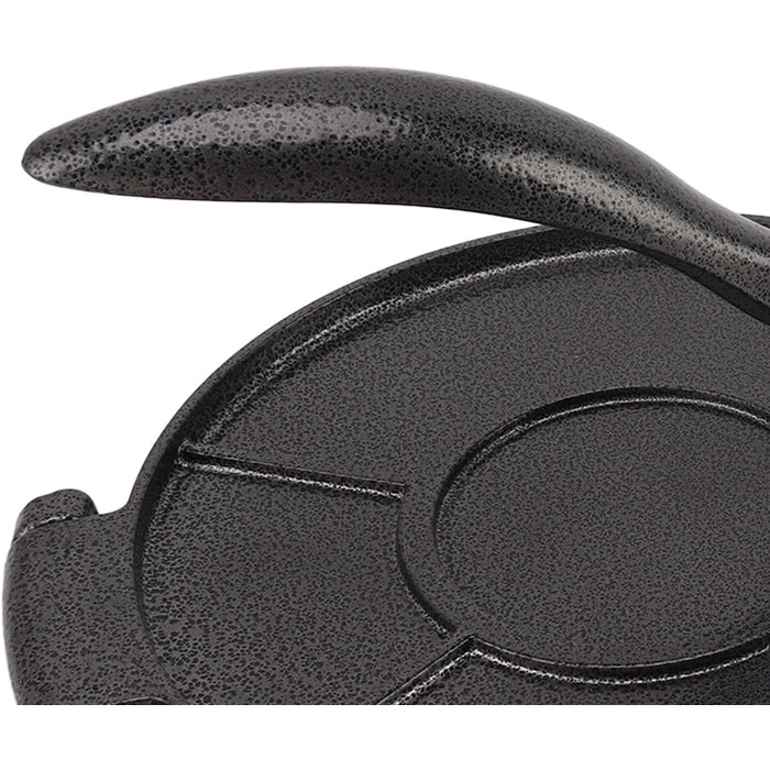 Пресс для тортилій з алюмінієвого сплаву, ручний, для приготування тако, патоконів, тортилій, роті, піци (20 см, чорний)