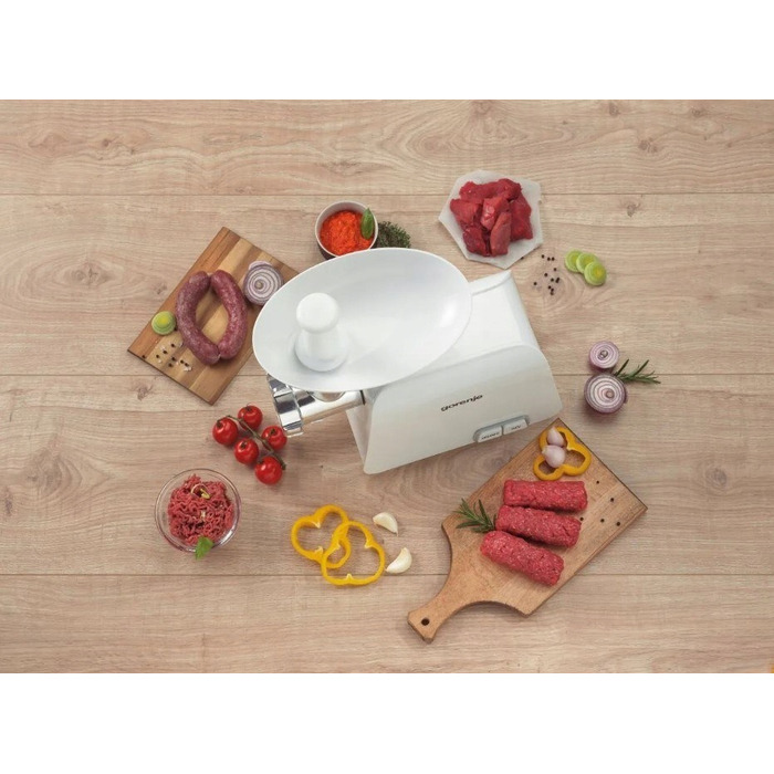 М'ясорубка Gorenje MG1602W, біла, 1600 Вт