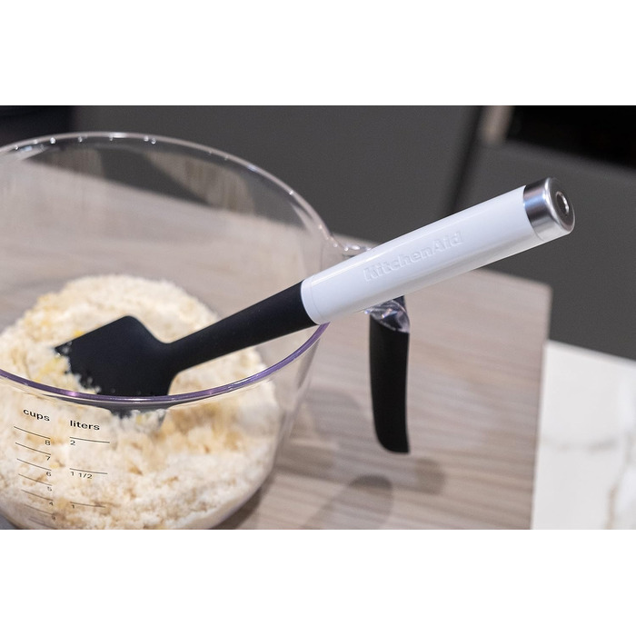 Набір мірних кухлів KitchenAid, 3 шт, чорний, 1 л, 500 мл, 250 мл, для кухні, можна мити в посудомийці