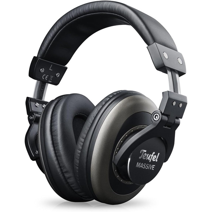 Навушники Teufel Massive: складані, Hi-Fi, чорні