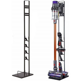 Підставка Wessper для пилососів Dyson – металева підставка-тримач для V6, V7, V8, V10, V11, V12, V15, Gen5, Slim, DC30, DC31, DC34, DC35, DC58, DC59 – аксесуар для зберігання, стабільна та економна