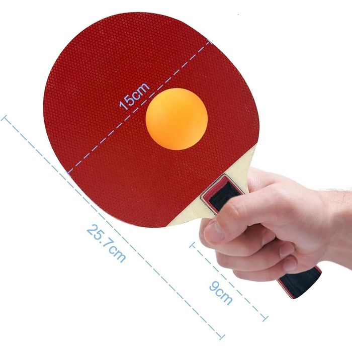 Набір для настільного тенісу з ручним механізмом та сіткою, ідеальний для гри в приміщенні та на вулиці, а також для тренувань.