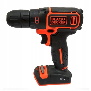 Дриль-шурупокрут 18V BLACK+DECKER BDCDC18B + 2 акумулятори + зарядний пристрій