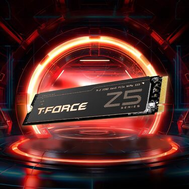 TEAMGROUP T-Force Z540 2TB NVMe SSD Gen5 з DRAM Cache - ігровий накопичувач PCIe 3D TLC NAND 12400/11800 MB/s