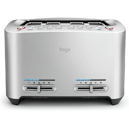 Тостер Sage The Smart Toast на 4 скибки, щіткований алюміній