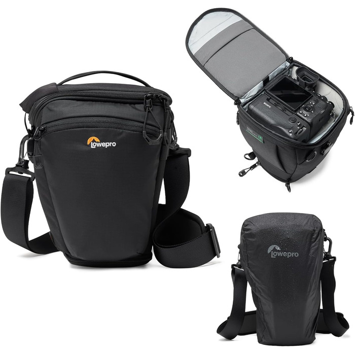 Lowepro ProTactic Toploader - фотосумка для бездзеркальних/DSLR камер, 4.5 л, 37x10.5x14 см