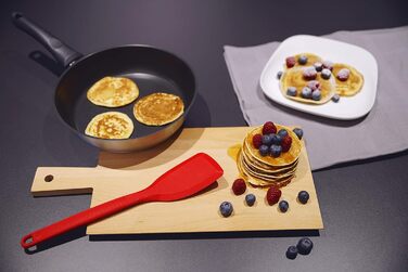 Дріт для збивання Dr. Oetker з нержавіючої сталі, ручний, червоний, 1 шт.