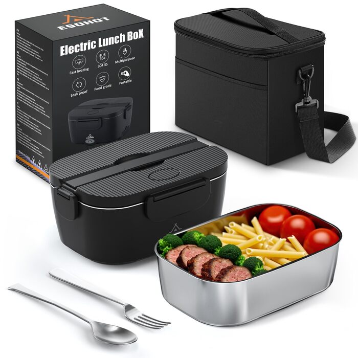 Електрична ланч-бокс 1.5L з підігрівом для авто, вантажівки, офісу