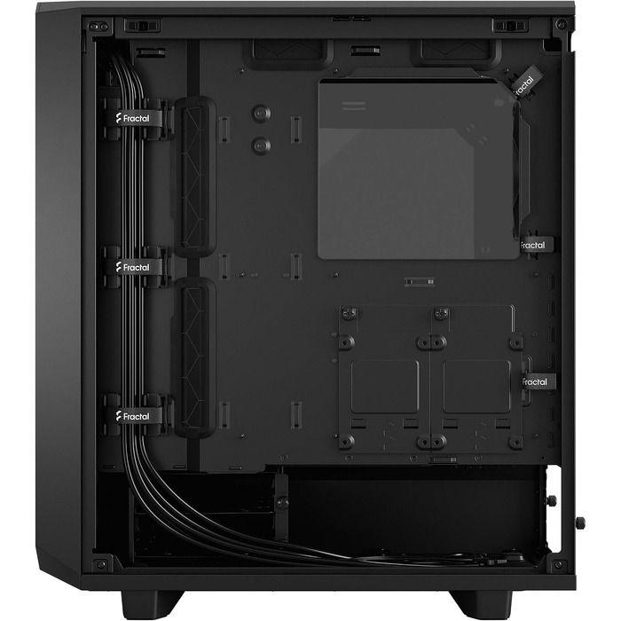 Корпус для комп'ютера Fractal Design Meshify 2 Compact Black ATX Mid Tower (Black TG Light Tint), високий повітряний потік