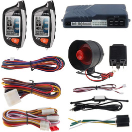 Автосигналізація Easyguard EC200-K9 з LCD-дисплеєм, автозапуском двигуна, турбо-таймером, 2-стороннім зв'язком, 12В