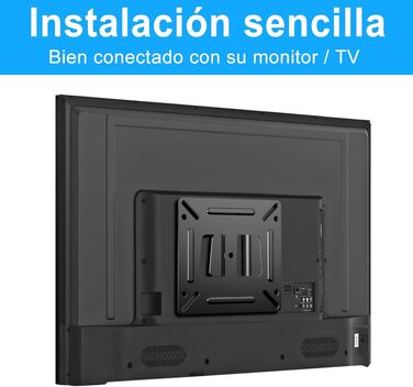Настінний кронштейн для телевізора orienttvbracket для LED, LCD, OLED, Plasma (14-61 дюймів), VESA до 100x100 мм, фіксований, до 15 кг