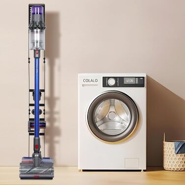 Підставка для пилососа OUTBROS, сумісна з Dyson Gen5 V15s V15 V12 Slim V11 V10 V8 V7 V6, органайзер аксесуарів, чорний