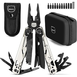 Мультитул MIAOKE 23 в 1 з подарунковою коробкою: викрутки, пила, плоскогубці, ніж для кемпінгу. Ідеальний подарунок для чоловіків