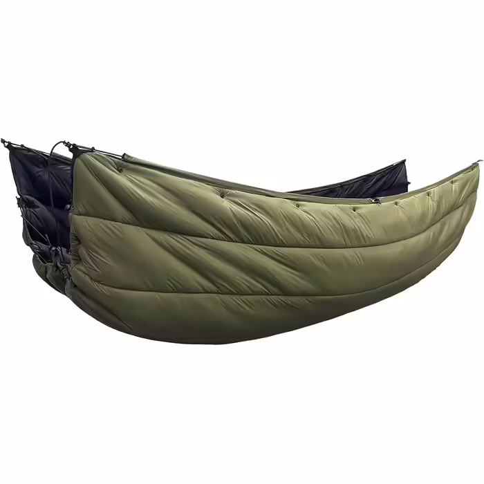 Onewind Hammock Underquilt, Full Length Underquilt with Insulation for Hammock Camping, 4 Seasons, Hiking, Backpacking, and Travel. Lightweight and Portable (Od Grün, 7° to 15° 210cm*130cm)
