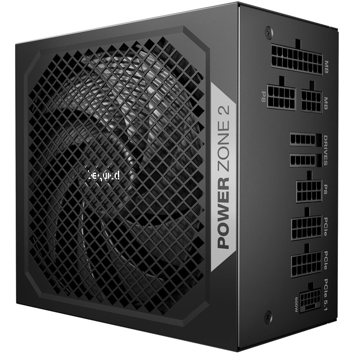 Блок живлення для ПК be quiet! Power Zone 2 1000W, сертифікація 80 Plus та Cybenetics Platinum