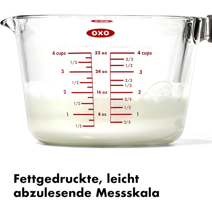 OXO Good Grips 1 L Glass Measuring Cup