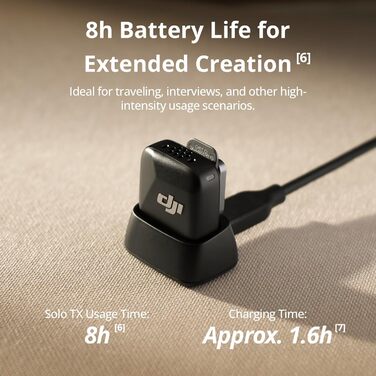 Стабілізатор DJI Osmo Mobile 7P+Mic Mini TX (Infinity Schwarz) для iPhone/Android, 3-осьова стабілізація, вбудований мікрофон та штатив