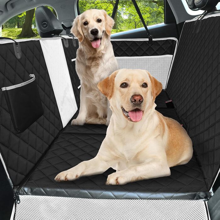 Килимок для собак у машину з жорсткою основою, водовідштовхуючий, антиковзкий, легко миється. 8-шаровий матеріал, багатофункціональний дизайн, захист від подряпин.