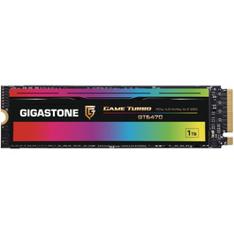 SSD Gigastone M.2 1TB PCIe 4.0 NVMe - Швидкий накопичувач для ПК, ноутбука, PS5
